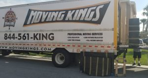 Moving Kings truck - one of many that our piano movers Florida use.