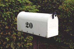 Mail box.