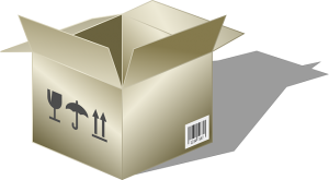 A box, youneed to know how many you need to estimate the cost of your move
