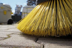 broom cleaning