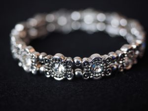 a diamond bracelet